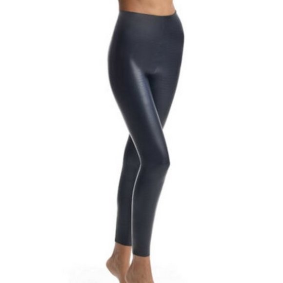 Commando Faux Leather Animal Print Legging Croc SLG50